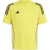 Image de Adidas, Garçons, T-shirt de sport, TIRO24 JSY Y (128), Blanc, Jaune, 128