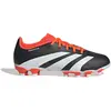Image de Adidas, Garçons, Chaussures de football, Chaussure de football Predator League L MG pour enfants (38 2/3), Noir, Rouge, Blanc