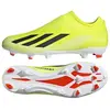 Image de Adidas, Hommes, Chaussures de football, X Crazyfast League LL FG Chaussure de football Homme (44 2/3), Jaune