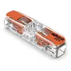 Image de Borne à levier WAGO pour tous types de conducteur - 2 x 4 mm² en ligne - 60 pièces - 221-2411