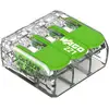 Image de WAGO 221-423 Connecteur À Levier Trois Fils 4mm² - 221-423 [50 Pièces]