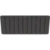 Image de Duravit, Pommeau de douche, Kopfbrause 1 jet, 300, eckig schwarz matt schwarz matt (1 Type de jet, 26 l/min)