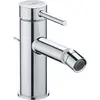 Image de Duravit, Robinet de bidet, Circle Mitigeur monocommandé pour bidet, saillie 128 mm, avec garniture découlement, chrom