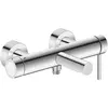 Image de Duravit, Robinetterie de salle de bains, Circle Mitigeur monocommandé pour bain, saillie 185 mm, apparent, chrome, CE5230000010