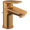 Image de Mitigeur lavabo DURAVIT Wave S avec vidage bronze brossé