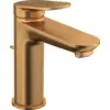 Image de Mitigeur lavabo DURAVIT Wave M avec vidage bronze brossé