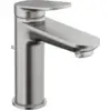 Image de Mitigeur lavabo DURAVIT Wave M avec vidage inox brossé