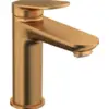 Image de Mitigeur lavabo DURAVIT Wave M sans vidage bronze brossé