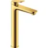 Image de Mitigeur lavabo DURAVIT Wave XL sans vidage doré poli
