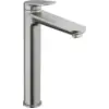 Image de Mitigeur lavabo DURAVIT Wave XL sans vidage inox brossé