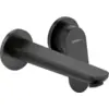 Image de Mitigeur lavabo encastré DURAVIT Wave Noir mat