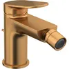 Image de Duravit, Robinet de bidet, Wave Mitigeur monocommandé pour bidet, saillie 128 mm, avec garniture découlement, WA24000