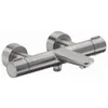 Image de Mitigeur bain douche thermostatique DURAVIT Wave inox brossé