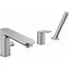 Image de Duravit, Robinetterie de salle de bains, Wave, robinetterie de baignoire 3 trous, saillie 200 mm, WA52600000