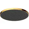 Image de Duravit, Pommeau de douche, Kopfbrause 1 jet, 230, MinusFlow gold poliert gold poliert (1 Type de jet, 9 l/min)