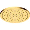 Image de Duravit, Pommeau de douche, Kopfbrause 1 jet, 250, MinusFlow gold poliert gold poliert (1 Type de jet, 9 l/min)