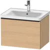 Image de Duravit, Meuble sous-lavabo, D-Neo bâti-support lavabo suspendu, 634x440x452mm, 1 tiroir, avec poignée diamant noir (63.40 x 45.20 x 44 cm)
