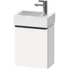 Image de Duravit, Meuble sous-lavabo, D-Neo, sous-lavabo en console suspendu, 364x440x222mm, 1 portes, charnières à gauche, avec poignée (36.40 x 22.20 x 44 cm)