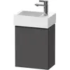 Image de Duravit, Meuble sous-lavabo, D-Neo, sous-lavabo en console suspendu, 364x440x222mm, 1 portes, charnières à gauche, avec poignée (36.40 x 22.20 x 44 cm)