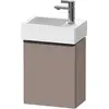 Image de Duravit, Meuble sous-lavabo, D-Neo, sous-lavabo en console suspendu, 364x440x222mm, 1 portes, charnières à droite, avec poignée (36.40 x 22.20 x 44 cm)