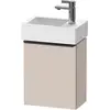 Image de Duravit, Meuble sous-lavabo, D-Neo, sous-lavabo en console suspendu, 364x440x222mm, 1 portes, charnières à droite, avec poignée (36.40 x 22.20 x 44 cm)