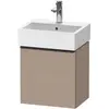 Image de Duravit, Meuble sous-lavabo, D-Neo, sous-lavabo en console suspendu, 434x440x322mm, 1 portes, charnières à gauche, avec poignée (43.40 x 32.20 x 44 cm)