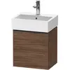 Image de Duravit, Meuble sous-lavabo, D-Neo, sous-lavabo en console suspendu, 434x440x322mm, 1 portes, charnières à droite, avec poignée (43.40 x 32.20 x 44 cm)