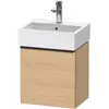 Image de Duravit, Meuble sous-lavabo, D-Neo, sous-lavabo en console suspendu, 434x440x322mm, 1 portes, charnières à droite, avec poignée (43.40 x 32.20 x 44 cm)