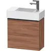 Image de Duravit, Meuble sous-lavabo, D-Neo, sous-lavabo en console suspendu, 484x440x222mm, 1 portes, charnières à droite, avec poignée (48.40 x 22.20 x 44 cm)