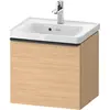 Image de Duravit, Meuble sous-lavabo, D-Neo bâti-support lavabo suspendu, 484x440x372mm, 1 tiroir, avec poignée diamant noir (48.40 x 37.20 x 44 cm)