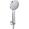 Image de Duravit, Pommeau de douche, Douches et accessoires Set de support de douche 3jet chrome brillant (3 Types de jets)