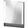 Image de Duravit, Miroir, Qatego miroir, 600x65x750mm, champs lumineux latéraux, intensité lumineuse variable (60 x 75 cm)