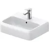 Image de Duravit, Lavabo, Qatego lave-mains, 450x350mm, partie inférieure vitrifiée, avec trop-plein, 074645 (350 mm, 450 mm)
