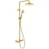 Image de Colonne de douche thermostatique DURAVIT MinusFlow doré poli