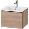 Image de Duravit, Meuble sous-lavabo, L-Cube Meuble sous-lavabo suspendu, Compact, 1 tiroir, 520x400x421mm, LC611805555, LC611805555 (52 x 42.10 x 42.10 cm)
