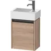 Image de Duravit, Meuble sous-lavabo, Ketho.2 bâti-support de lavabo suspendu, 1 porte, charnière à droite, 364x440x238mm, pour Vero Air (36.40 x 23.80 x 44 cm)