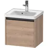 Image de Duravit, Meuble sous-lavabo, Ketho.2 bâti-support de lavabo suspendu, 1 tiroir, 484x440x375mm, pour D-Neo 074250 (48.40 x 44 x 37.50 cm)