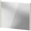 Image de Duravit, Miroir, D-Code miroir, champ lumineux LED en haut, 800x700mm, interrupteur externe nécessaire, 6 W (77.50 x 87.50 cm)
