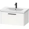 Image de Duravit, Meuble sous-lavabo, D-Code bâti-support pour lavabo, 1 tiroir, 784x460mm, avec poignée (78.40 x 46 x 40 cm)
