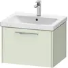Image de Duravit, Meuble sous-lavabo, D-Code bâti-support pour lavabo, 1 tiroir, 584x460mm, avec poignée (58.40 x 46 x 40 cm)