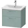 Image de Duravit, Meuble sous-lavabo, D-Code Meuble sous-lavabo, 1 tiroir, 634x460mm, découpe siphon, avec poignée (63.40 x 46 x 55.50 cm)