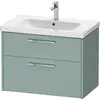 Image de Duravit, Meuble sous-lavabo, D-Code Meuble sous-lavabo, 1 tiroir, 784x460mm, découpe siphon, avec poignée (78.40 x 46 x 55.50 cm)