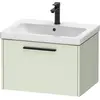 Image de Duravit, Meuble sous-lavabo, D-Code bâti-support pour lavabo, 1 tiroir, 634x460mm, avec poignée (63.40 x 46 x 40 cm)