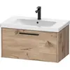 Image de Duravit, Meuble sous-lavabo, D-Code bâti-support pour lavabo, 1 tiroir, 784x460mm, avec poignée (78.40 x 46 x 40 cm)