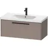 Image de Duravit, Meuble sous-lavabo, D-Code bâti-support pour lavabo, 1 tiroir, 984x460mm, avec poignée (98.40 x 46 x 40 cm)