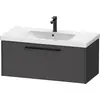Image de Duravit, Meuble sous-lavabo, D-Code bâti-support pour lavabo, 1 tiroir, 984x460mm, avec poignée (98.40 x 46 x 40 cm)