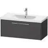 Image de Duravit, Meuble sous-lavabo, D-Code bâti-support pour lavabo, 1 tiroir, 984x460mm, avec poignée (98.40 x 46 x 40 cm)