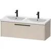 Image de Duravit, Meuble sous-lavabo, D-Code bâti-support pour lavabo, 1 tiroir, 1184x460mm, avec poignée (118.40 x 46 x 40 cm)
