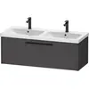 Image de Duravit, Meuble sous-lavabo, D-Code bâti-support pour lavabo, 1 tiroir, 1184x460mm, avec poignée (118.40 x 46 x 40 cm)