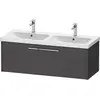 Image de Duravit, Meuble sous-lavabo, D-Code bâti-support pour lavabo, 1 tiroir, 1184x460mm, avec poignée (118.40 x 46 x 40 cm)